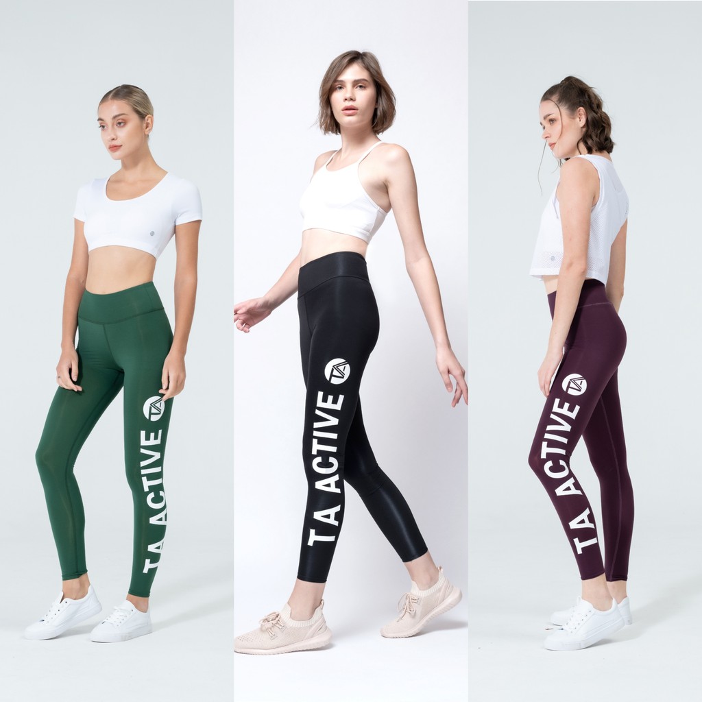 ชุดออกกำลังกาย TA ACTIVE TA SIGNATURE LEGGING กางเกงเลคกิ้งออกกำลังกาย