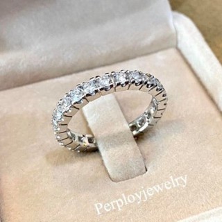 PerployJewelry สินค้าขายดีแหวนนิ้วก้อยฝังเพชรรอบนิ้ว รุ่นนี้มากี่รอบก็หมดจ้า