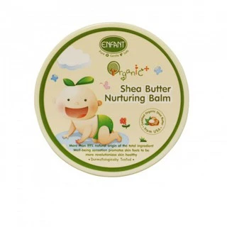 Enfant (อองฟองต์) Organic Plus Shea Butter Nurturing Balm เชียบัตเตอร์ แนรทูริ่ง บาล์ม ใช้ได้ตั้งแต่แรกเกิด 30g.
