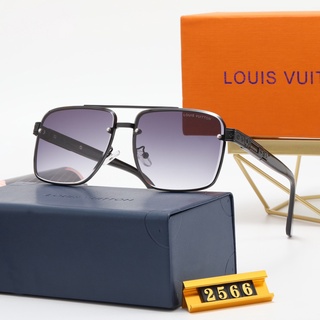 ใหม่ แว่นตากันแดด lv uv400 หรูหรา สไตล์เรโทร แฟชั่นคลาสสิก สําหรับผู้ชาย ผู้หญิง ขับรถ กลางแจ้ง