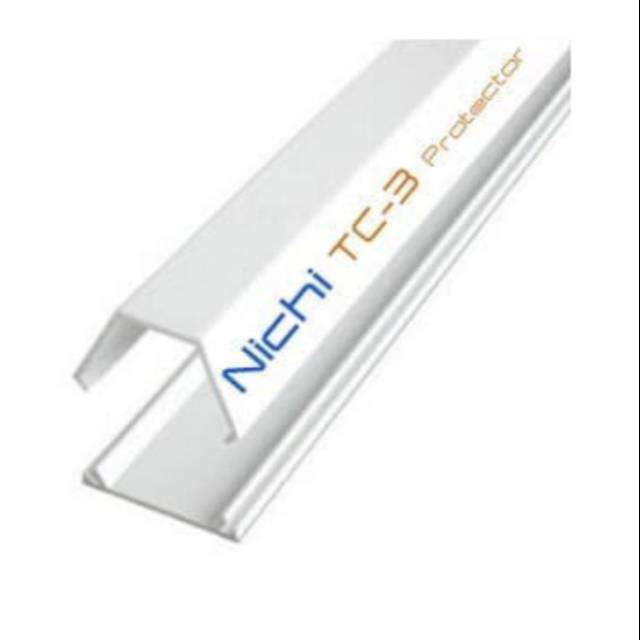 TC3 ฝาครอบสายเคเบิลสีขาว PROTECTOR DUCTING TC 3 NICHI CABLE PROTECTOR 3 1 เมตร 1 เมตร 1 เมตร