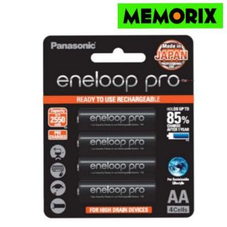 ถูกที่สุด ของแท้ Orignal Panasonic eneloop Pro  Rechargable Battery ถ่านชาร์จ