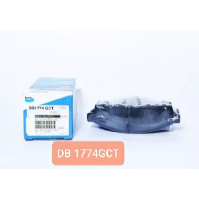 (BENDIX)MITSUBISHI TRITON,NV200,URVAN NV350 E26(2.5) ผ้าเบรคหน้า DB1774GCT