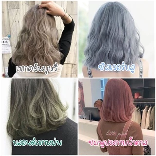 โฉมใหม่ เลอค่า ทรีทเม้น เปลี่ยนสีผม ผมไม่เสีย Lerca hair color - แว็ก สีผม สีเทา หม่น เบจ น้ำตาล ชานม แดง