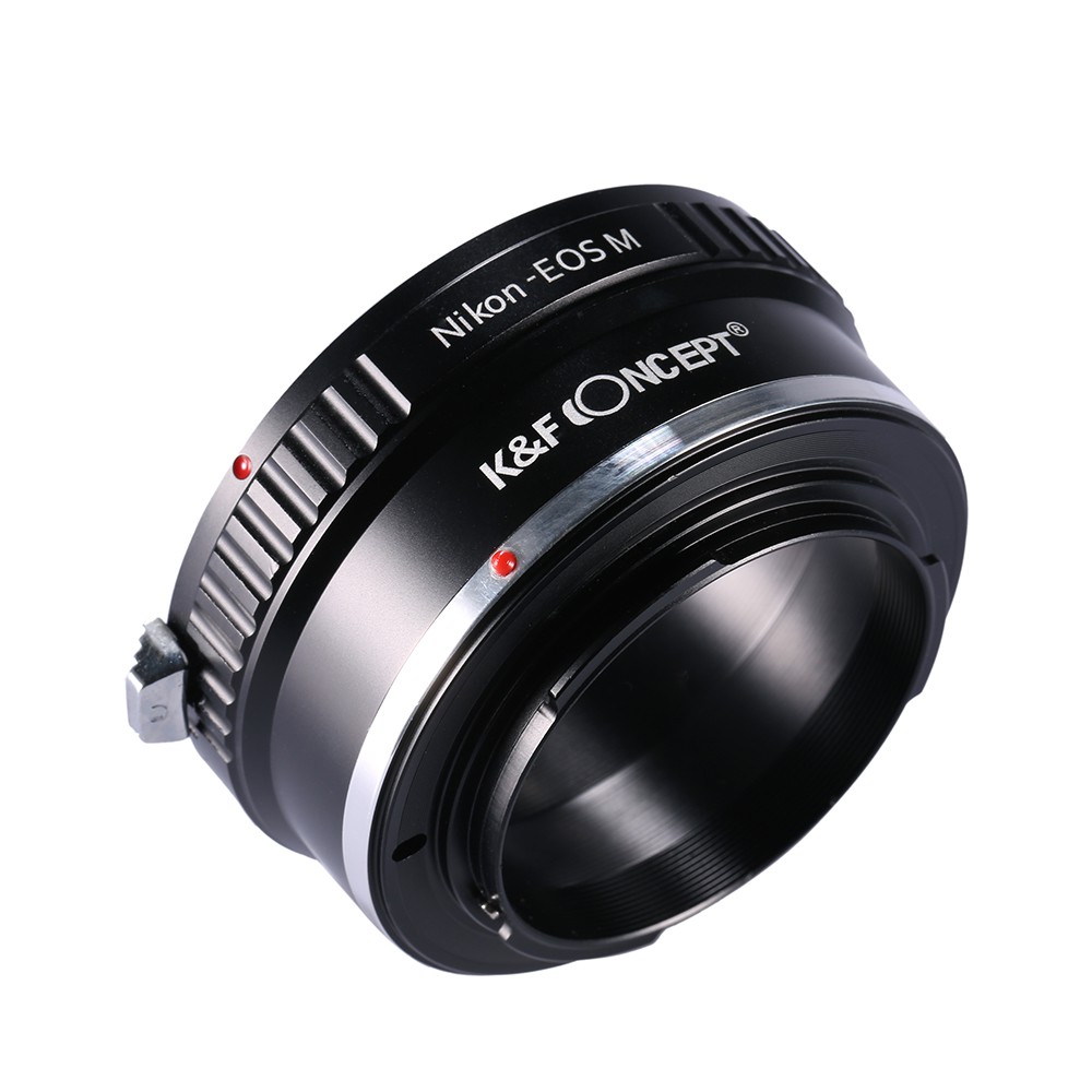 K&f NIK-EOS.M อะแดปเตอร์เลนส์กล้อง Nikon F เป็นเมาท์เลนส์ Canon EOS M