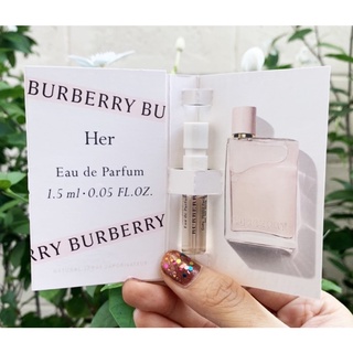 น้ำหอม Vial แท้💯% Burberry HER EDP 1.5ml