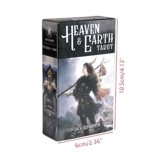 ไพ่ทาโรต์ออราเคิล Heaven & Earth ภาษาอังกฤษ สำหรับทำนาย