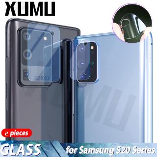 Xumu For Samsung Galaxy S20 / S20 Plus / S20 Ultra 2.5D Camera Lens Protection Soft Tempered Glass Protector