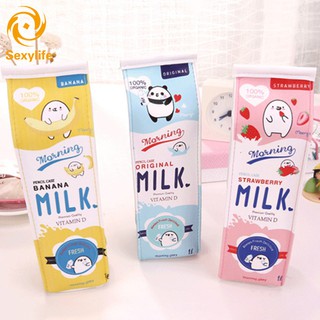 SL กระเป๋าดินสอหนัง PU น่ารักมีซิป