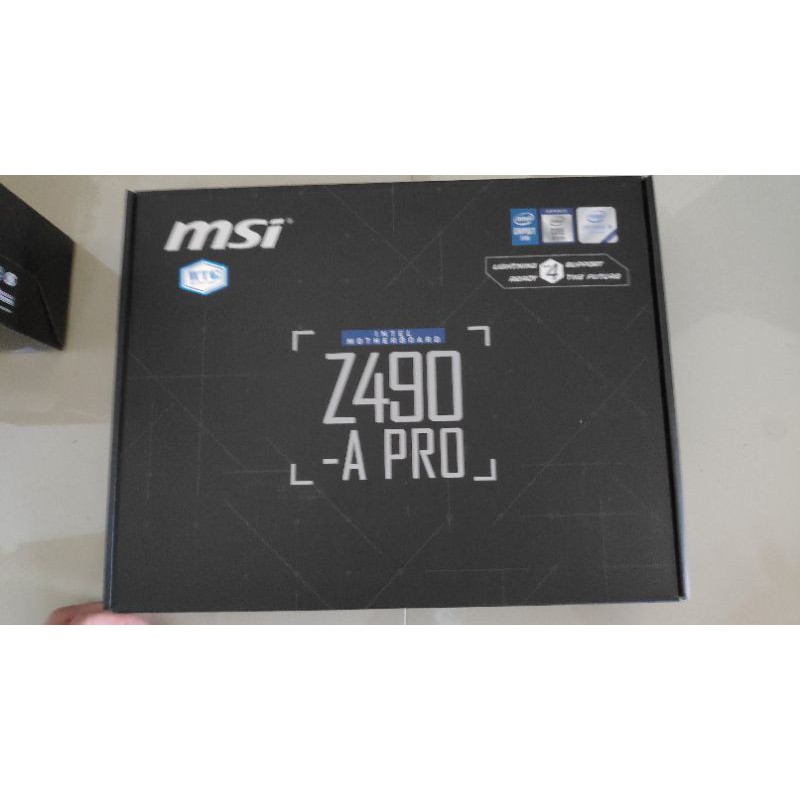 เมนบอร์ด MSI Z490-A PRO สำหรับ cpu gen 10 และ 11