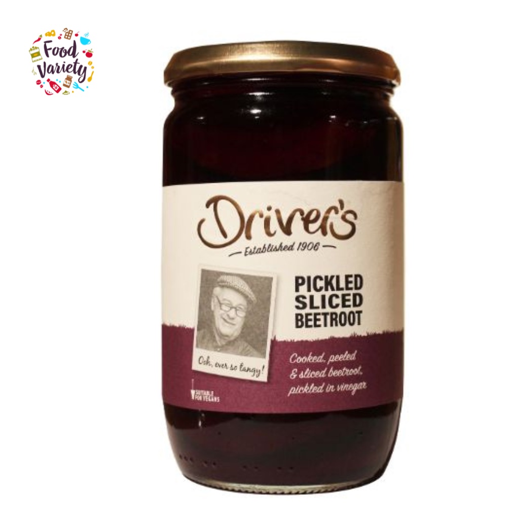 ไดรเวอร์สบีทรูทดองหั่นบาง 710 กรัม - Drivers Pickled Sliced Beetroot 710g