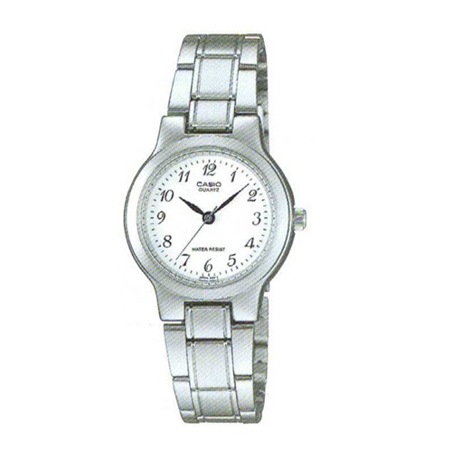 Casio Standard นาฬิกาข้อมือผู้หญิง สายสแตนเลส รุ่น LTP-1131A-7BRDF (หน้าขาว)