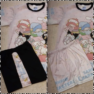 เซทขาสั้น &amp; เสื้อยืดลายSanrio