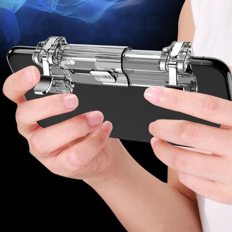 K9 Mobile Phone Game Grip Fire Button Controller Joystick Gamepad for PUBG (สินค้ามีพร้อมส่ง)