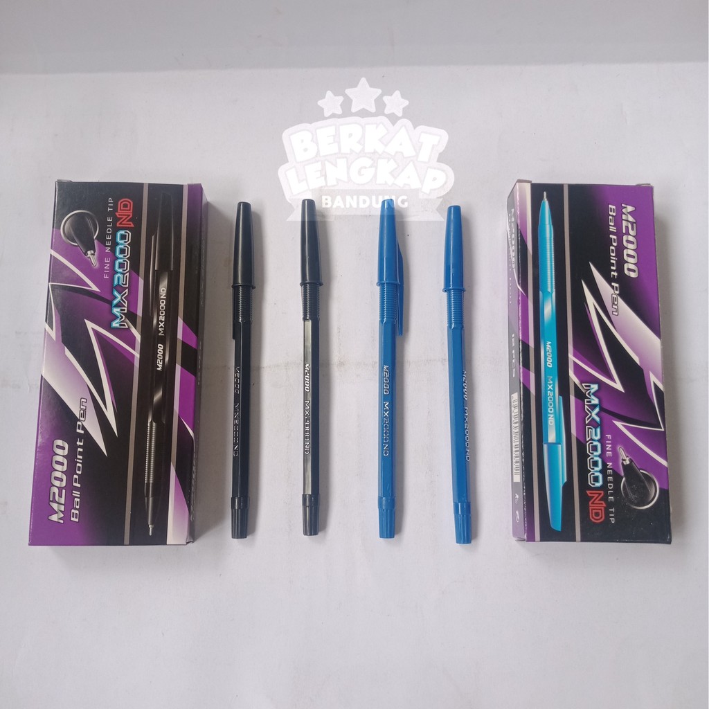 ปากกาลูกลื่น MX2000 (12 ชิ้น)
