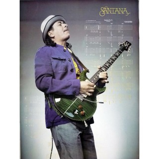 โปสเตอร์ ภาพติดผนัง santana