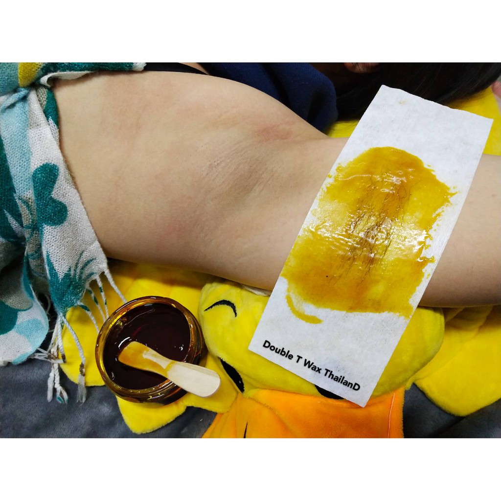 แว๊กซ์กำจัดขน100g.แว๊กซ์ แว็กซ์ wax waxขนแขน น้ำผึ้ง แว๊กน้ำผึ้ง กำจัดขนขา ไม่ต้องอุ่นก่อนแว๊กซ์ Dou
