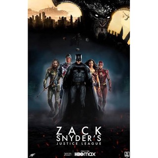 หนัง DVD Justice League Snyders Cut 4:3 (2021) จัสติซ ลีก ของ แซ็ค สไนเดอร์  ไทยมาสเตอร์2.0/อังกฤษ5.1 บรรยายไทย/อังกฤษ