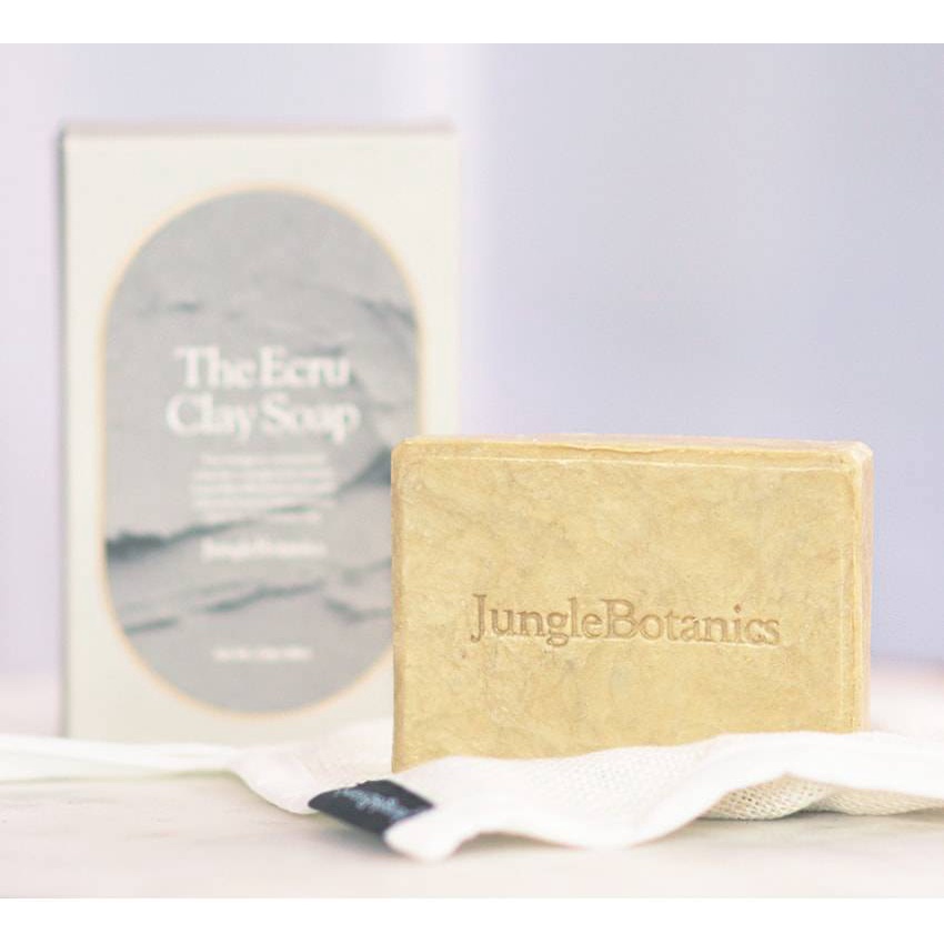 ส่งฟรี!! [สินค้าของแท้100%_ส่งตรงจากเกาหลี] JUNGLE BOTANICS The Ecru Clay Soap
