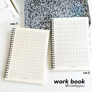 [สันขดลวด] สมุดคัดจีน ver.2 | work book (nby)