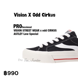 รองเท้า Vision X Odd Cirkus 🌲🔥 สินค้าพร้อมกล่อง รองเท้าสีดำ