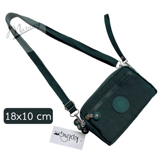 กระเป๋า Kipling 4ซิบ (18x10 cm) พร้อมสายสะพายยาว และสายคล้องมือ