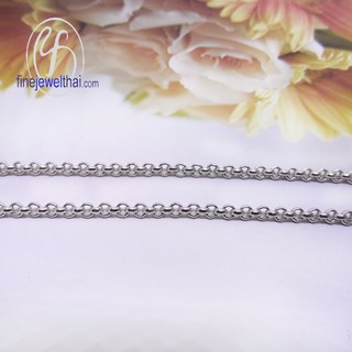 Finejewelthai สร้อย-สร้อยคอ-สร้อยคอเงิน-เงินแท้-Silver-Chain-Necklace - LRLH11_22