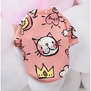 PP-208-2 เสื้อผ้าสัตว์เลี้ยงสำหรับสุนัขและแมว ลายสวย น่ารัก ราคาประหยัด พร้อมส่งทันที 🐶🐈
