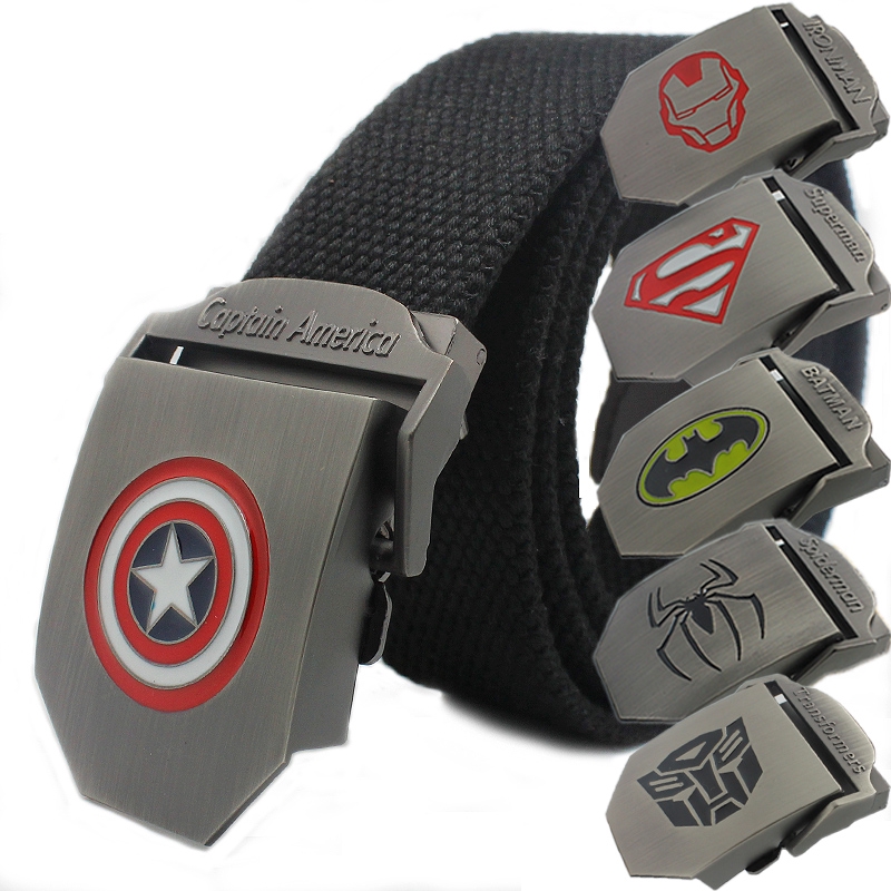 superhero belt buckles
