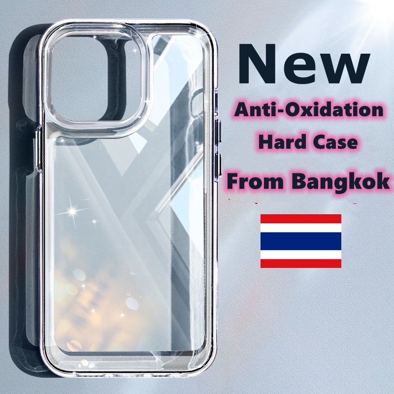 จัดส่งทันที เคสไอโฟน11/12/13 14 Pro max เคสไอโฟน โปร่งใส Transparent Clear hard Case For iPhone 11,12,13,12pm,13pm