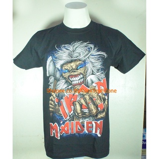 เสื้อวง IRON MAIDEN เสื้อไซส์ยุโรป ไอเอิร์นเมเดน ไอร่อน PTA1762 เสื้อวงร็อค เมทัล สากล Rockyeah