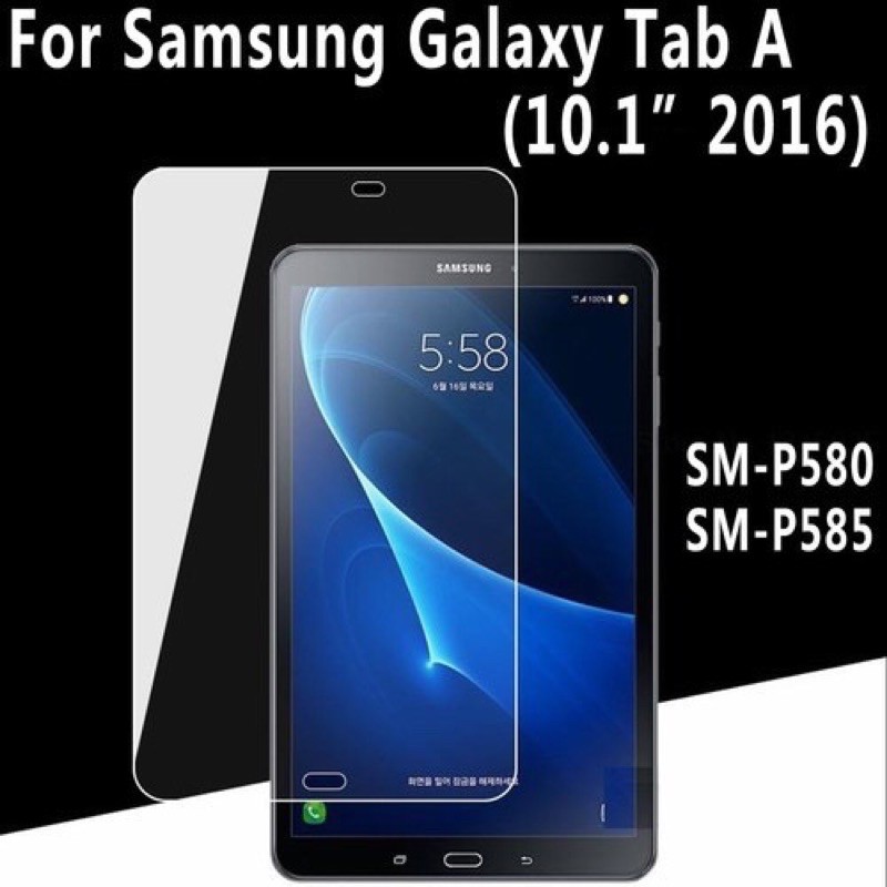 ฟิล์มกระจก นิรภัย Samsung Galaxy Tab A6 With S Pen (10.1)SM- P585 P580 ปี2016 สำหรับ ฟิล์มกระจก Tab 