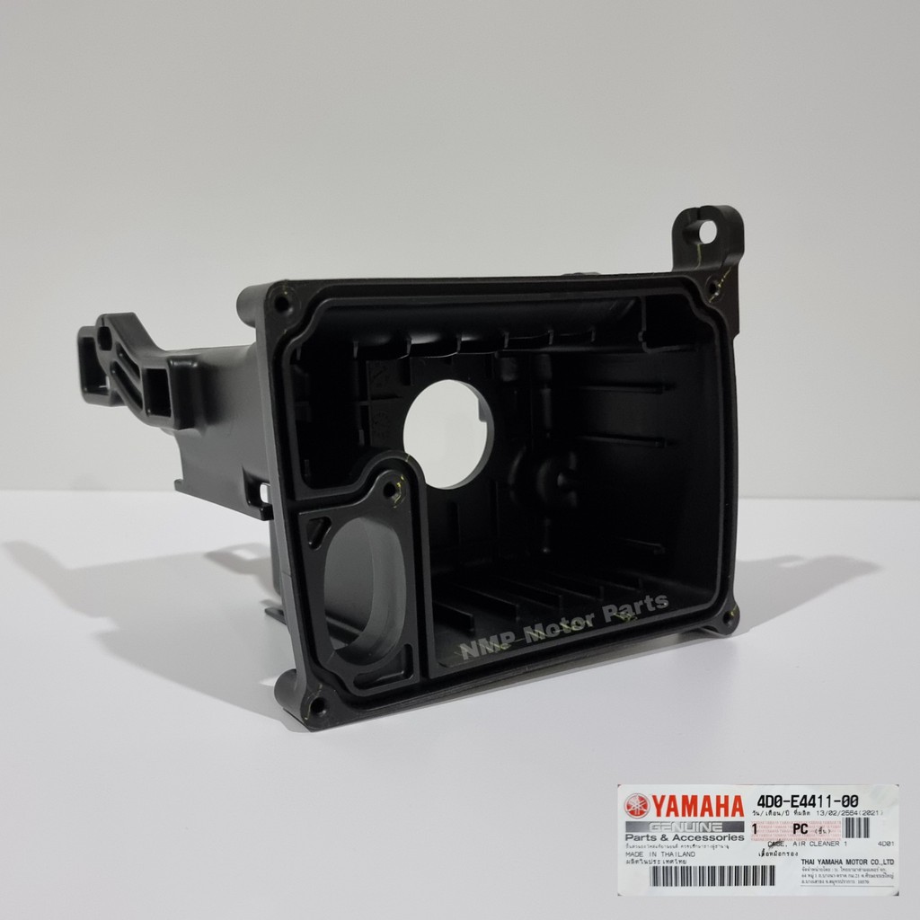 เสื้อหม้อกรอง FINO คาร์บู เก่า โฉมแรก ,MIO 2006 ไฟหน้าบังลม ไฟเดี่ยว แท้ YAMAHA AIR FILTER CASE  UK