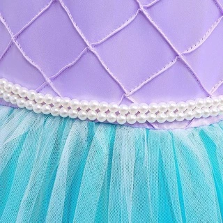 พร้อมส่ง ชุดเจ้าหญิงแอเรียล ชุดเมอเมด The little mermaid #ชุดเจ้าหญิง