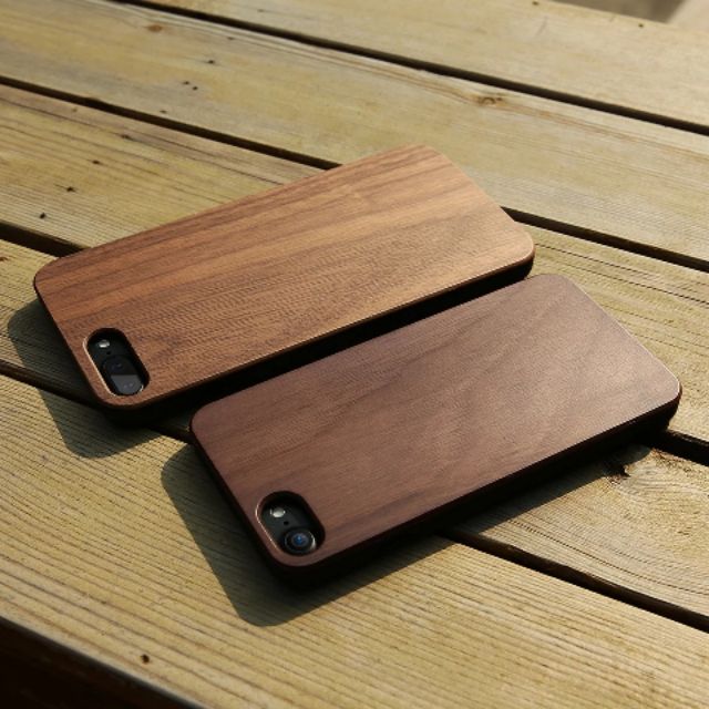 เคสไม้จริง 💯 % งานจริงสวยมาก Ip6 plus, 6s+, pi7+,ip7+