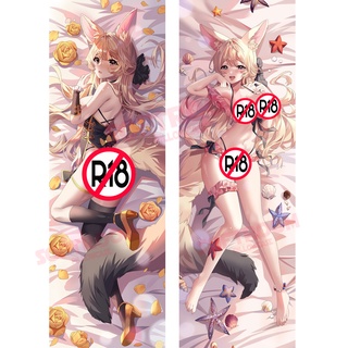 Virtual YouTuber VTuber Dakimakura ปลอกหมอน แบบนิ่ม ลายอนิเมะญี่ปุ่น Otaku ขนาด 50x150 ซม. สําหรับตกแต่งบ้าน โซฟา เตียง DK2483