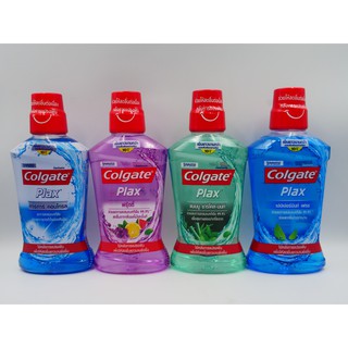 Colgate คอลเกต Plax น้ำยาบ้วนปาก 500มล ทุกสูตร