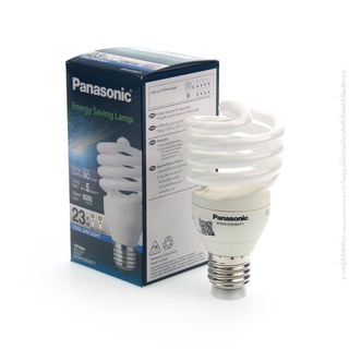 หลอดสไปรัล 23W PANASONIC (Daylight)