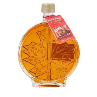 น้ำเชื่อมเมเปิ้ล จากแคนาดา Turkey Hill Maple Leaf Syrup 250ml ขวดแก้วทรงกม