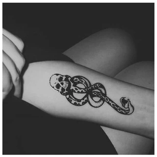 🔥 พร้อมส่ง 🔥 Tatoo ตรามาร แทตทู ตรามาร แฮร์รี่ พอตเตอร์ tattoo แทททู สติกเกอร์รอยสัก