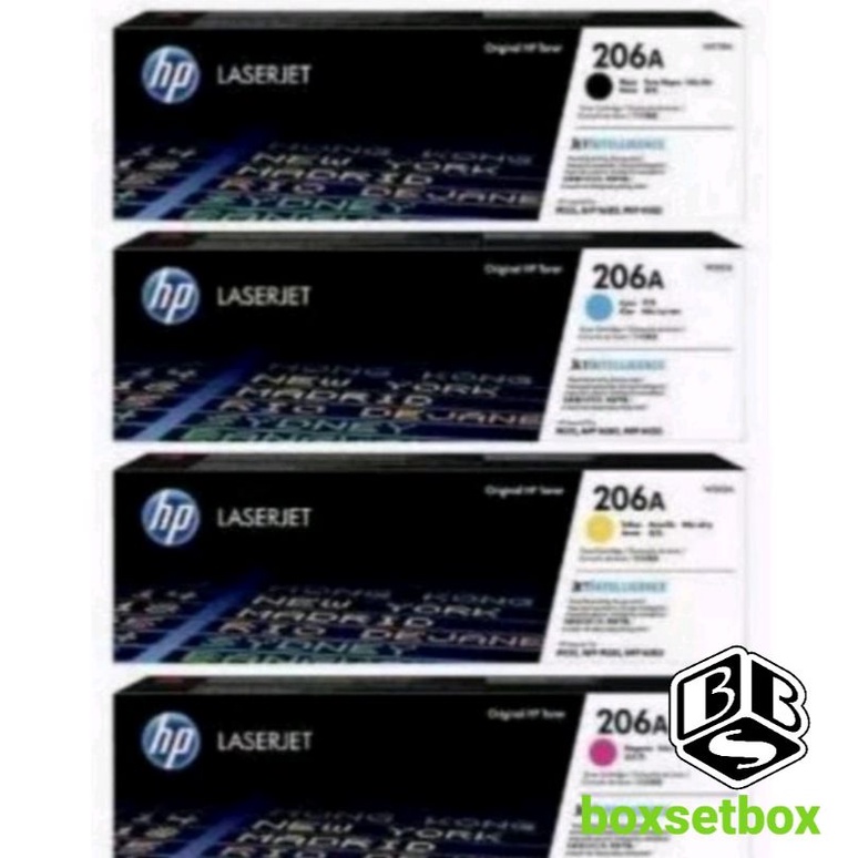 หมึก HP 206A BK,C,M,Y ของแท้ออกใบกำกับภาษีได้