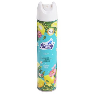 ✨Sale✨ สเปรย์ปรับอากาศ FARCENT เลมอน 320 มล. น้ำหอมปรับอากาศ AIR FRESHENER SPRAY 320ML LEMON ผลิตภัณฑ์ปรับอากาศ ผลิตภัณฑ