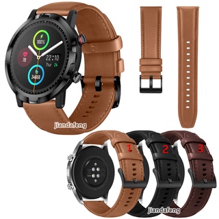 สายนาฬิกาข้อมือหนังวัวแท้ สําหรับ Haylou RT LS05S Smart Watch