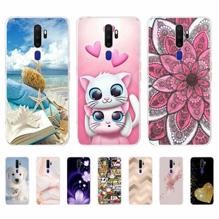 Tpu เคสโทรศัพท์ซิลิโคนอ่อนนุ่มป้องกันการกระแทกสําหรับ Oppo A5 A9 2020