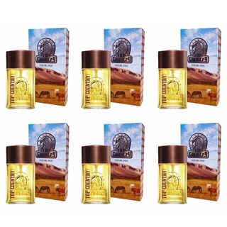 Mistine Top Country Perfume Spray มิสทีน ท็อป คันทรี่ เพอร์ฟูม สเปรย์ 50 ml. 6 ขวด