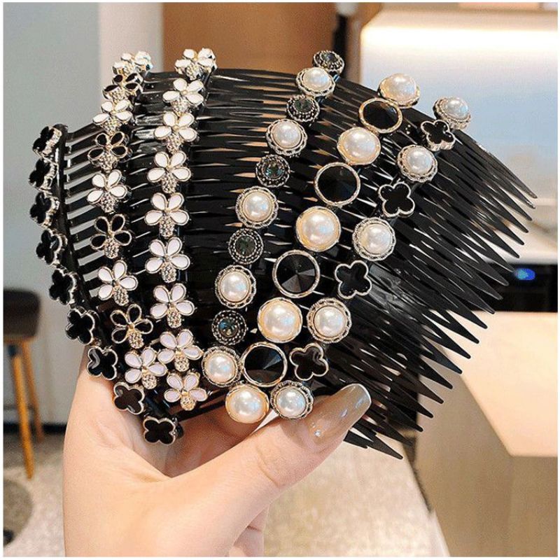 A075 [พร้อมส่งจากไทย] ที่คาด กิ๊บติดผม หวีเสียบผม