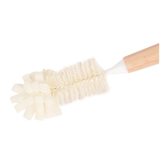 แปรงทำความสะอาดขวดและแก้ว ACCO MOKU สีขาวBOTTLE CLEANING BRUSH ACCO MOKU WHITE