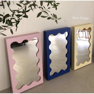 กระจกเงา wave mirror preorderส่งจากกทม.