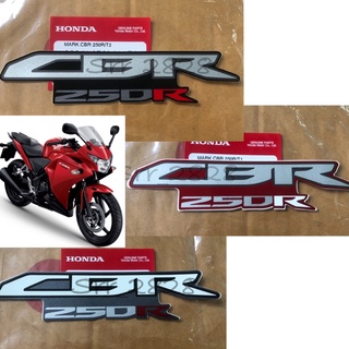 สติ้กเกอร์ติดแฟริ่งข้าง Honda CBR250 มีให้เลือก3สี ขายเป็นชิ้น แท้ศูนย์