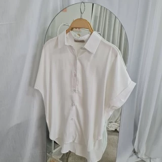 [ FS96 ] WARA เสื้อเชิ้ตแขนเบิ้ล ผ้า COTTON SILK